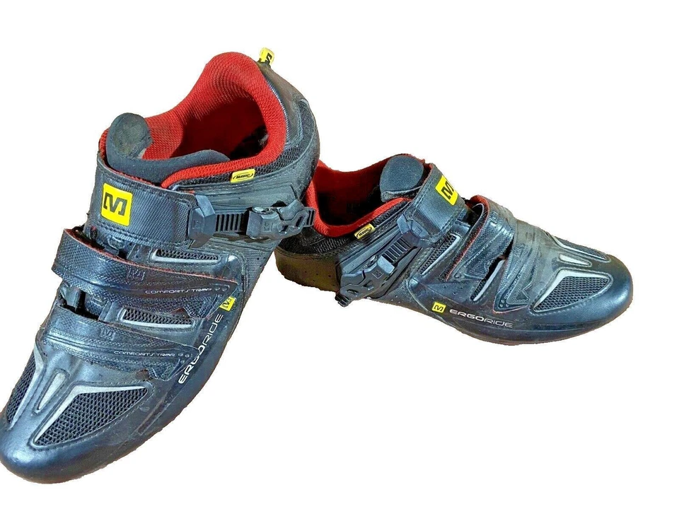 MAVIC Zapatos de Ciclismo MTB Bicicleta de Montaña Talla EU42 2/3 US9 Mondo 270 cs989 Foto 1 de 4