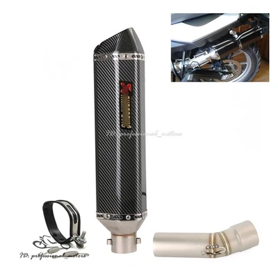 F800R 2008-2019 para BMW F800GS F700GS puntas de escape modificadas deslizamiento en tubo silenciador Foto 1 de 4