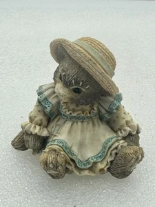 Vintage Calico Kätzchen Figur "You Always Top Off My Day" - Bild 1 von 5