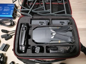 Dji Mavic Pro Drone 3 Batteries + Accessories Kit Portable Foldable Photography - Picture 1 of 9