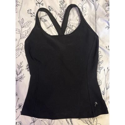 Ativa женщин черный встроенный Suppoft Activewear бак, XS - Изображение 1 из 4