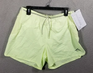 Nike Dri-Fit ADV Trail 5 Inch Running Shorts Men M Lime Green HJ3572-701 Sample - Picture 1 of 13