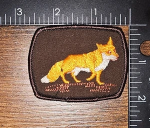 Fox Vintage Craft Hat Animal Patch - Picture 1 of 1
