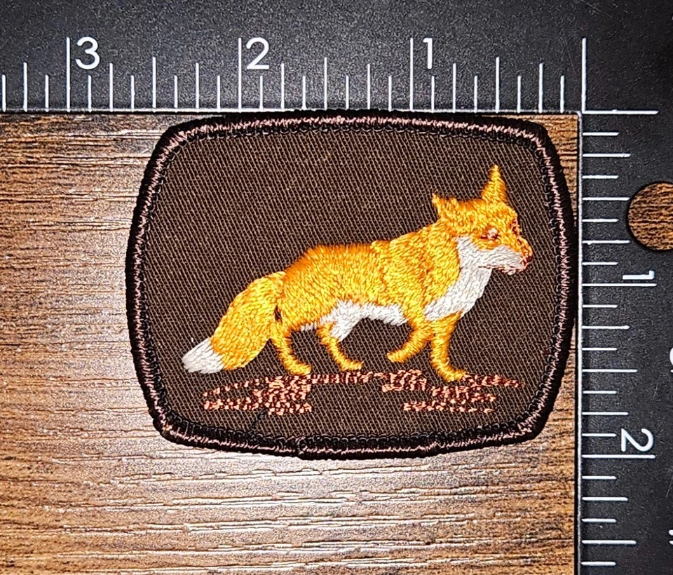 Fox Vintage Craft Hat Animal Patch - Image 1 of 1