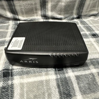 ARRIS TM822 No Power Cord DOCSIS 3.0 8x4 Ultra-High Speed Telephone Modem - Blac - Image 1 of 4