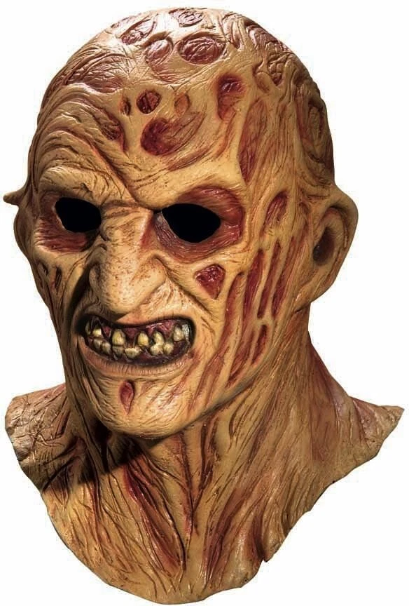 Freddy Krueger Mask A Nightmare on Elm Street Halloween Adult Mask - Image 1 of 1