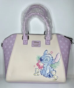 Loungefly Disney Lilo & Stitch Enten Enten Umhängetasche Tasche Handtasche Neu mit Etikett - Bild 1 von 3