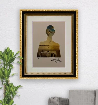 Salvador Dalí, impresión original firmada a mano con certificado de autenticidad + tasación de $3,500 USD Foto 1 de 4