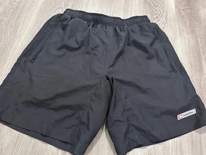 Bellwether Padded Cycling  Black Shorts Size Medium Pockets Gel Cushion - Picture 1 of 7