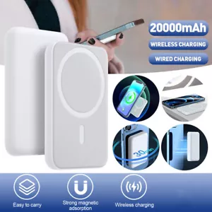 20000mAh Power Bank magnetisches drahtloses Ladegerät für iPhone15 14 13 - Bild 1 von 12