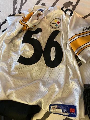 Pittsburgh Steelers  Woodley   NFL  sewn  jersey  adult size 48 Cover
