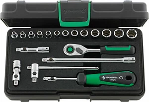 Stahlwille SOCKET SET QUICKRELEASE 1/4" 96011180 Set with 19 Psc. 40/13/6QR KN - Picture 1 of 1