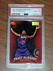 NBA 1998-99 SkyBox Auto Tracy McGrady odmalihnogu.org