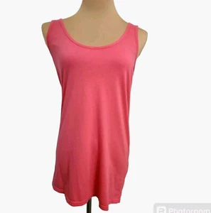 Johnny Was Tank Top Pink Scoop Neck Sleeveless Shirt - Picture 1 of 4
