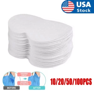 10-100X Disposable Underarm Armpit Sweat Pads Stickers Shield Guard Absorbing - Picture 1 of 8
