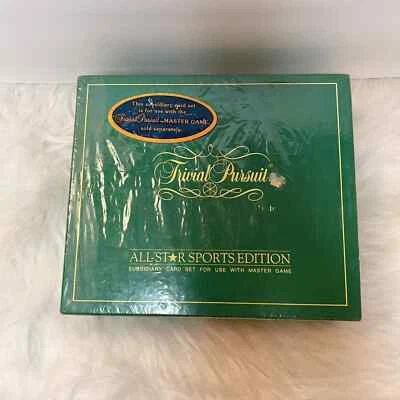 Trivial Pursuit ALL STAR SPORTS Edition Subsidiary Card Set Game FACTORY SEALED - Image 1 of 4