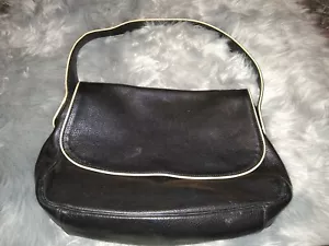 DESMO Black Glove Soft Leather Bag ~ Made In Italy ~ EUC - Picture 1 of 8