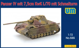 Unimodels UM555 - 1:72 Panzer IV con 7,5 cm KwK L/70 con torre estrecha - Nuevo - Imagen 1 de 1