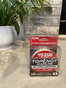 Yo-Zuri Topkot Mainline Fluorocarbon 8lb Angelschnur 200yd Natural Clear - Bild 1 von 7