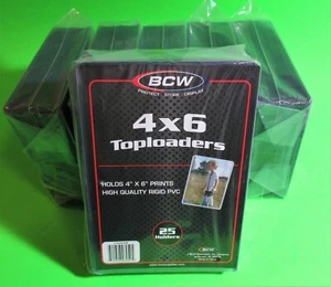 150 4X6 PHOTO TOPLOADERS-CLEAR-ARCHIVAL SAFE - HIGH QUALITY PVC - BY BCW - Picture 1 of 3