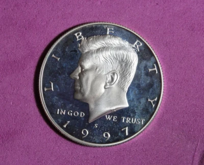 1997-S Kennedy Half Dollar #P22382 - Image 1 of 2