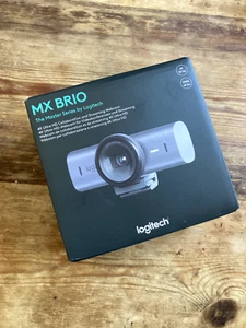 Logitech MX Brio 4K Ultra HD Webcam - Brand New & Sealed - Zdjęcie 1 z 7