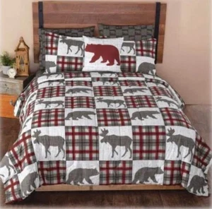 Alaskan Wildlife King Bedding Set- White River Home - Picture 1 of 3