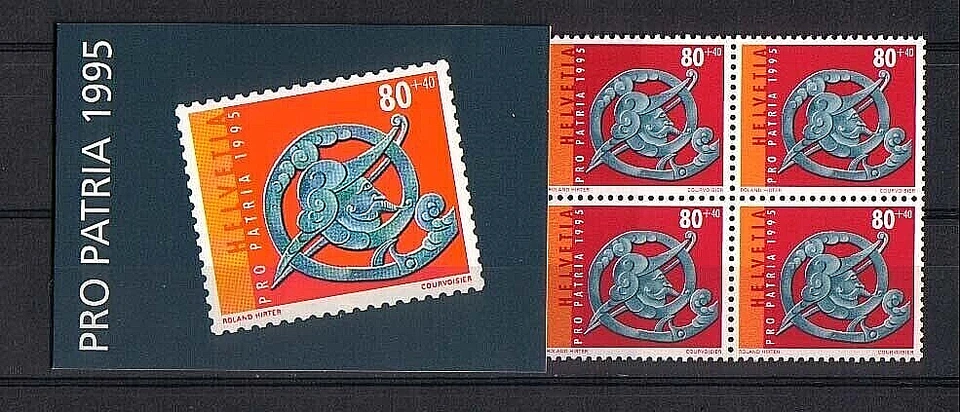 SVIZZERA 1995 PRO PATRIA LIBRETTO INTEGRO NUOVO MNH** (C.8) - Immagine 1 di 1