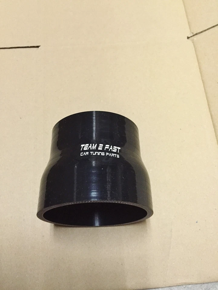 Silikonschlauch Reduzierung 76 - 102 mm 3" to 4" Gewebe Schlauch Schwarz 75 100 - Bild 1 von 1