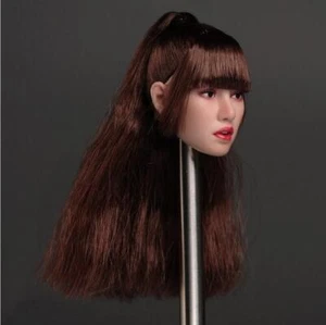 SDH041-A 1/6 Head Sculpt Short Hair Cute Lisa Beauty Girl For 12" Figure Toys - Picture 1 of 3