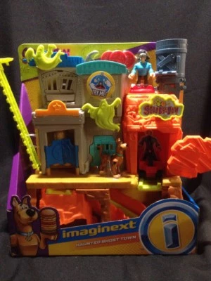 Fisher-Price Imaginext Scooby-Doo 2018 Haunted Ghost Town House juego nuevo en paquete nuevo Foto 1 de 4