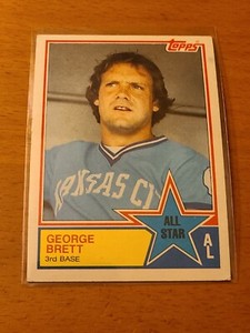 ROYALS GEORGE BRETT 1983 TOPPS ALL-STAR #388