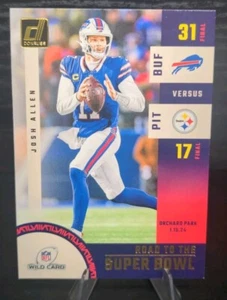 2024 Donruss Josh Allen Road to the Super Bowl Insert Buffalo Bills #SBWC6 - Bild 1 von 2