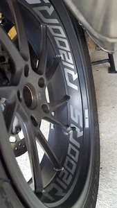 BMW Motorrad R 1200 RS LC 9 Felgen-Aufkleber v.u.h Farbwahl BM095 - Picture 1 of 6