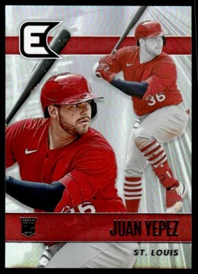 2022 PANINI CHRONICLES ESSENTIALS Juan Yepez Rookie St. Louis Cardinals - Image 1 of 2