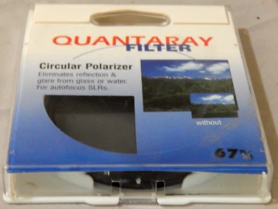 Quantaray Circular Polarizer 67mm for Autofocus SLR's - Image 1 of 4