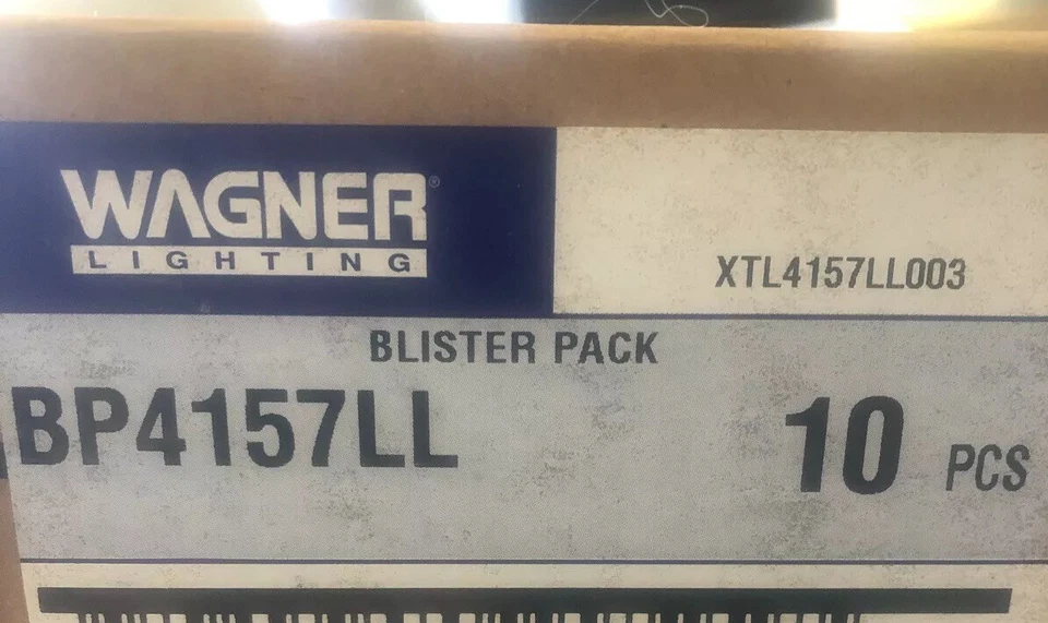 10- Turn Signal Light Bulbs Rear/Front Wagner Lighting BP4157LL - Image 1 of 1