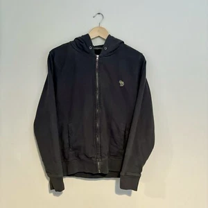 Paul Smith Jeans Zebra Logo Full Zip Men’s Hoodie Size Medium - Picture 1 of 14