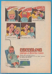EFFEKT: Coccolino Puppe Jahr 1973 Werbung Advertising Werbung Clipping MA1514 - Bild 1 von 1