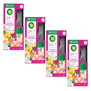 Air Wick Freshmatic Max Starter-Set Sommervergnügen Gerät & Nachfüller 4x 250ml - Bild 1 von 10