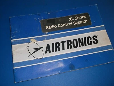 Airtronics XL Series 72MHz FM Radio Control MANUAL  see pics - Image 1 of 2