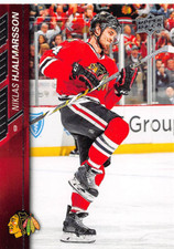 Niklas Hjalmarsson 2015-16 Upper Deck Hockey card #43 Chicago Blackhawks