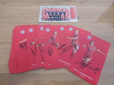Autograph card set, FC Bayern Munich women's, 2017/2018, original signed