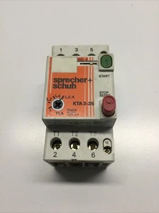PRE-OWNED, SPRECHER + SCHUH, KT3-25-PE 1-10, MANUAL STARTER, KTA 3-25. (5i-4) - Picture 1 of 4