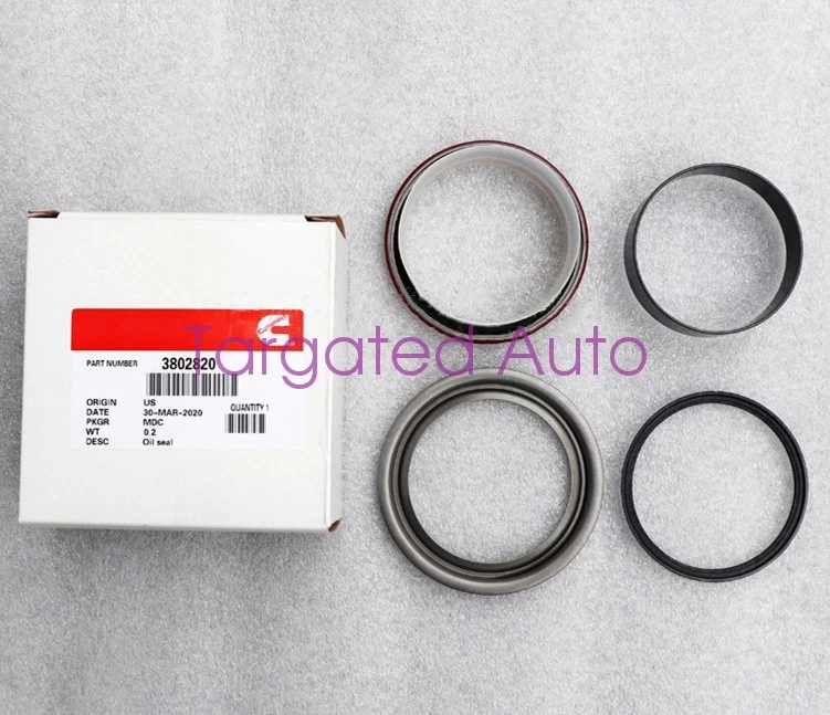 3906080 Cummins Front Main Crankshaft Oil Seal Wear Sleeve for Dodge 5.9L 6.7L Foto 1 de 4