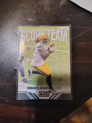 2021 PANINI SCORE 140 DAVANTE ADAMS SCORECARD - Image 1 of 2