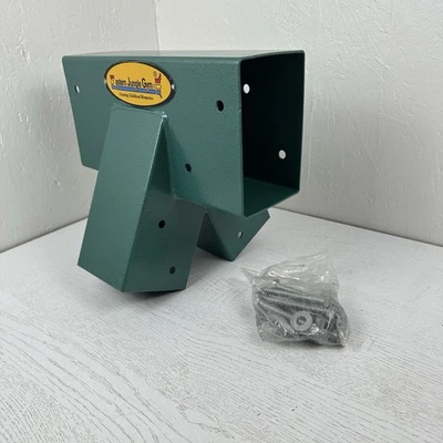 Eastern Jungle Gym 90 度 Easy 1-2-3 A 框架钢制中秋千套装支架 — 第 1/4 张图片