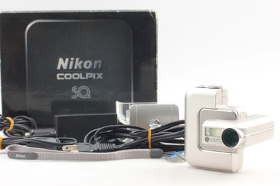 [NEAR MINT] NIKON COOLPIX SQ COMPACT DIGITAL CAMERA w/ BOX, CF CARD FROM JAPAN - Image 1 of 4