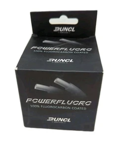 Línea de pesca de fluorocarbono RUNCL, PowerFluoro 20 lb (9,1 kg)/0,38 mm/300 yardas transparente - Imagen 1 de 17