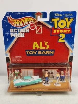 Hot Wheels Action Pack Al's Toy Story 2 Barn Buzz Woody Jessie Bullseye Nuevo De Colección  Foto 1 de 4